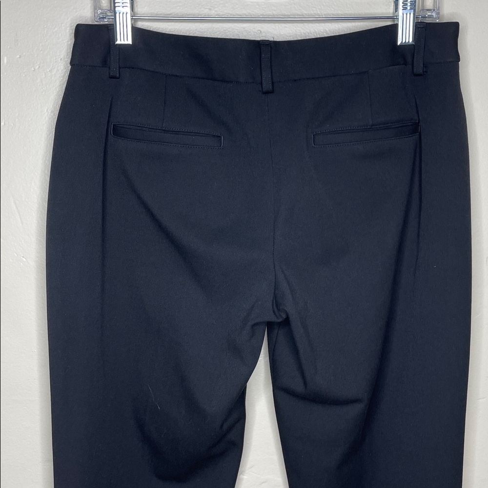 EXPRESS Black Trouser Pants Stretch EDITOR BARELY BOOT Low Rise Career 8R - Picture 4 of 11